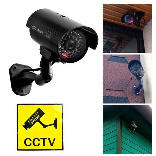 Realistic Looking Dummy Camera With Blinking LED Light