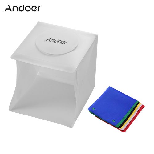 Andoer Portable Photo Studio LED Light Box Shooting Tent