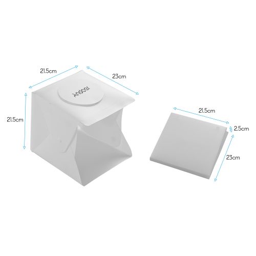 Andoer Portable Photo Studio LED Light Box Shooting Tent