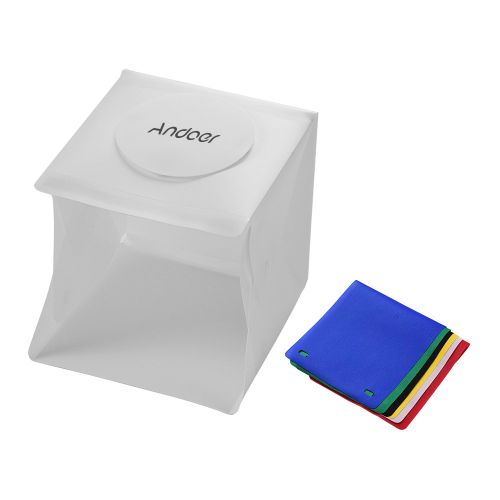 Andoer Portable Photo Studio LED Light Box Shooting Tent