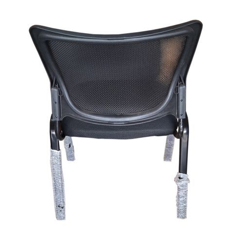 Durable Visitors Chair Mesh/ Waiting Chair-Black Colour