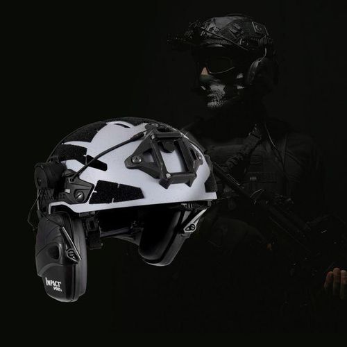 Electronic Shooting Headset Helmet Mounted Version Hunting