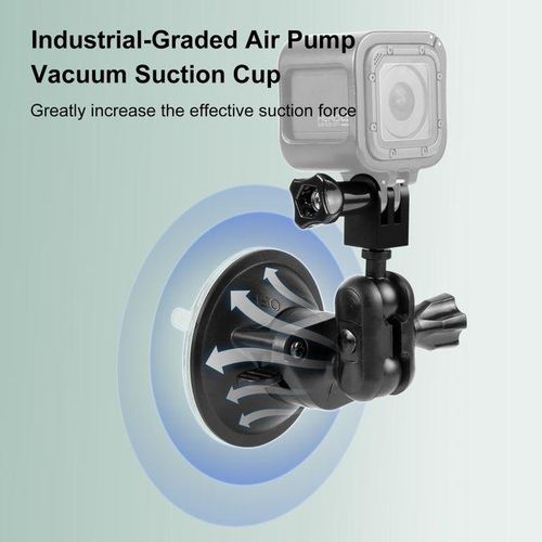 Puluz PU545B Suction Cup Camera Mount Adjustable Car Camera