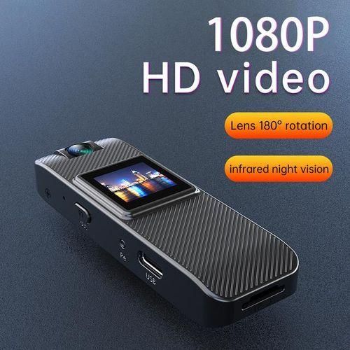 1080p Full Hd Mini Camera Night Vision With Led Screen Small Bodycam Smart Security Sports Dv Camcorder Car Dv