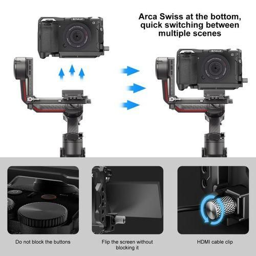 L Video Camera Cage For Sony A6700