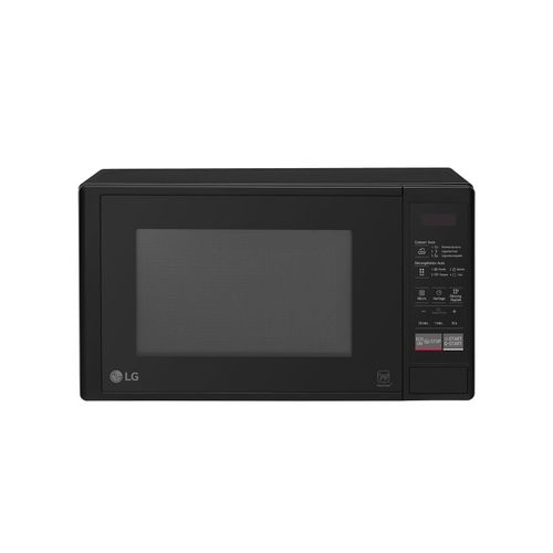 LG Microwave 20L with Easy Clean coating, rounded corners - Black