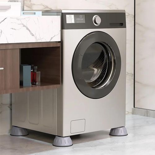 4 PC Refrigerator Washing Machine Pad Anti Vibration Silencer Mat Non-slip Stand Pads Multi-Colours.