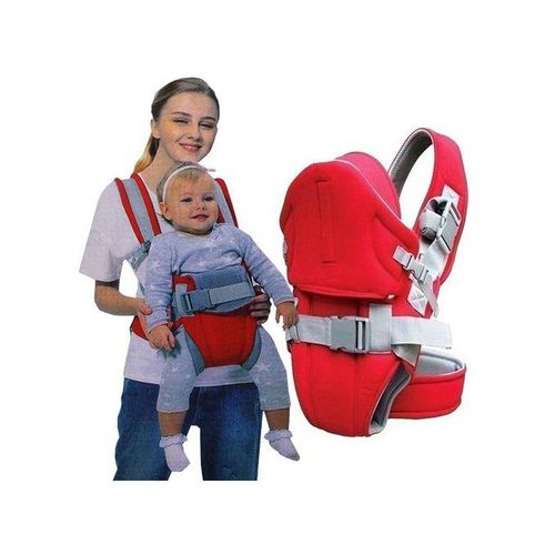 Baby Carrier With A Hood - Red