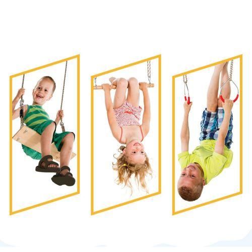 Tree Seat Wooden Heavy Duty Swing Chair For Children