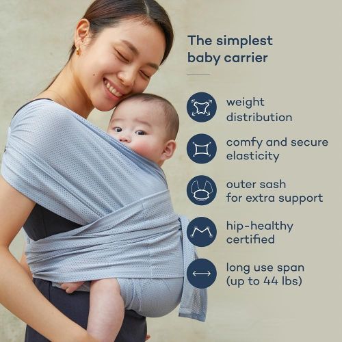 Ready Stock Easy to Wear Lightweight and Breathable Air Mesh Baby Sling Baby