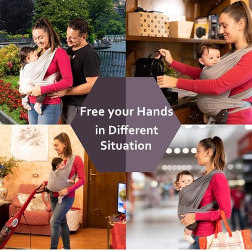 Read to Wear Baby Wrap Carrier Free Parents