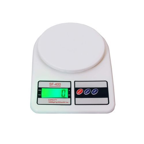 10 Kg Electronic Kitchen Digital Weighing Scale  - White