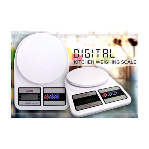 10 Kg Electronic Kitchen Digital Weighing Scale  - White