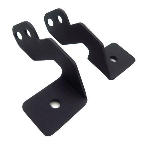 2PCS Side Pillar Mounting Brackets LEDs Metal Mounting