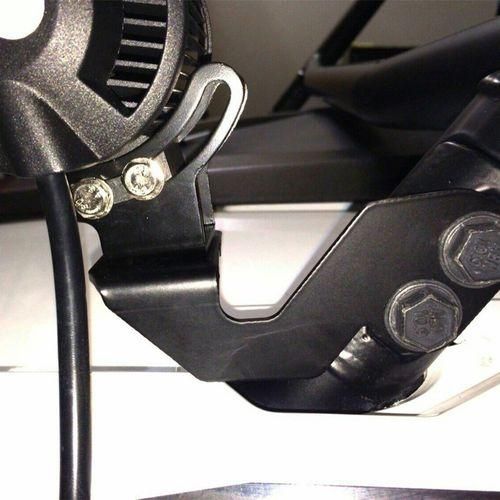 2PCS Side Pillar Mounting Brackets LEDs Metal Mounting