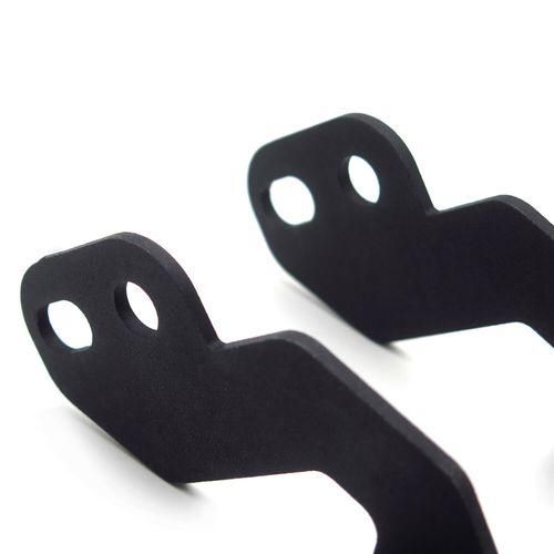 2PCS Side Pillar Mounting Brackets LEDs Metal Mounting