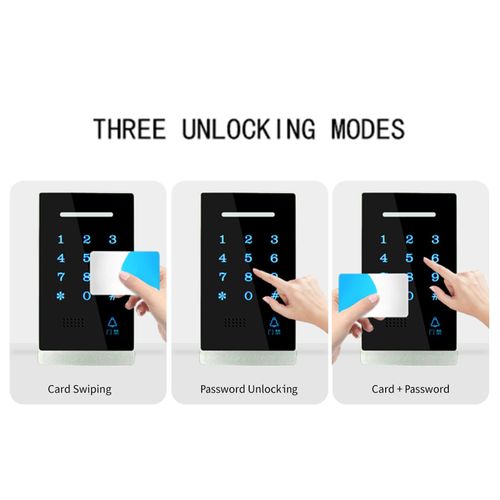 Access Control Keypad, Waterproof Backlight Door Access Control Keypad Password Keypad for House Apartment NO5112