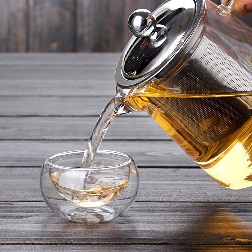 Hot Selling, Drinkware 600ml Teapot,Glass Tea Pot Tea Set