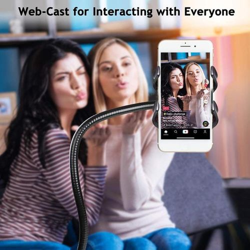 Flexible Clamp Bracket Webcam Gooseneck Stand Camera Mobile Phone Holder Bracket For Webcam C920 C922xc930e C922