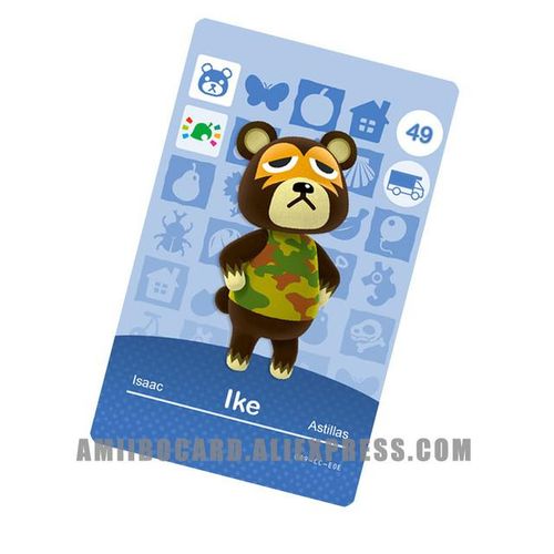 Custom Design Wa49 Ike Animal Nfc Printing Ntag215 For Games