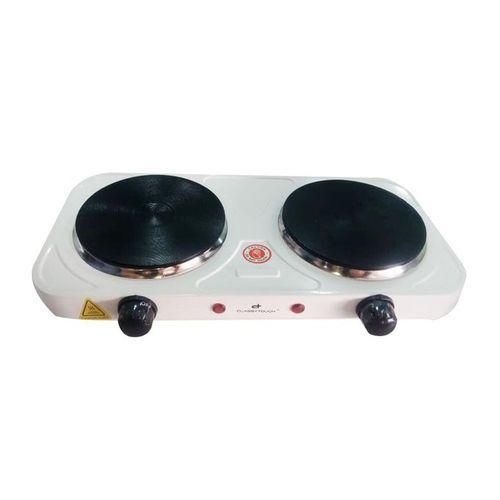 Original Double Solid Electric Hotplate Cooker - Black, White
