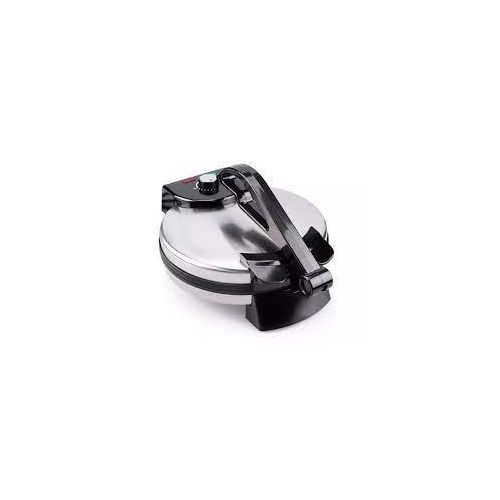 Pizza Chapati Maker Roller Non-Stick - Silver/Black