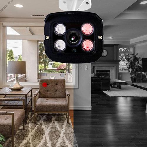 4led Array Real Full Hd 1200tvl Cctv Camera 960h Analog Waterproof Ip66 Outdoor Ir-Cut 30m Night Vision Security Video