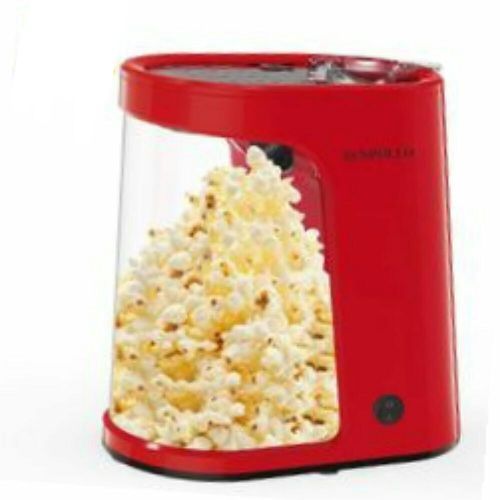 Hot Air Electric Popcorn Maker Machine - Red.