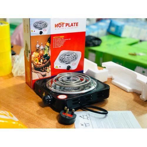 Original Single Coil Electric Hotplate 1000W - Black, White