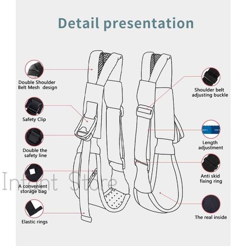 Adjustable Baby Sling Wrap Baby Carrier Soft Wrap Sling for Newborns Baby