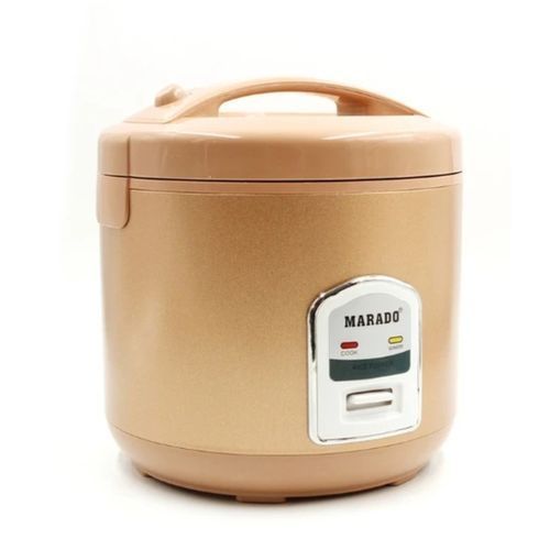 Marado Electric Rice Cooker, 4 Liter - Black