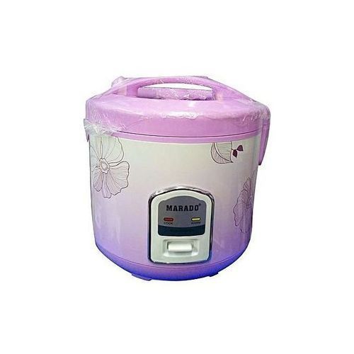 Marado Electric Rice Cooker, 4 Liter - Black
