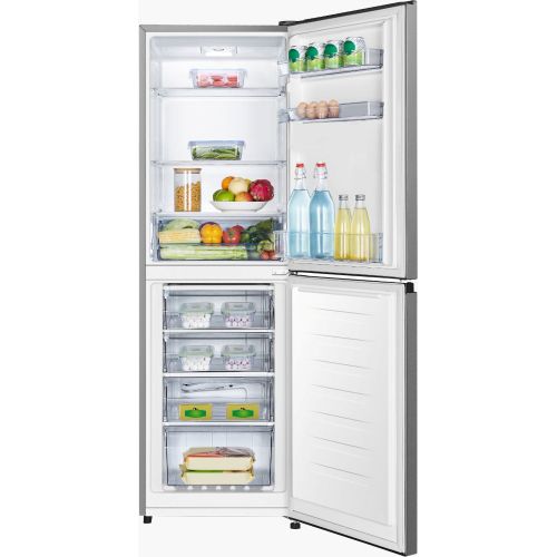 SPJ 389 Litres Combo Double Door Bottom Freezer Fridge - Inox