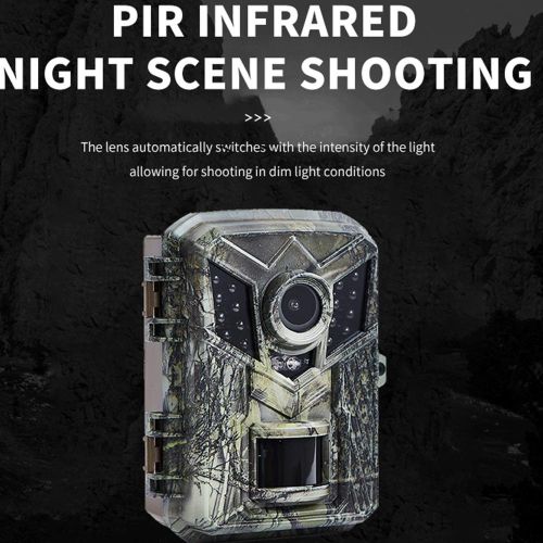 IP66 Hunting Camera 0.2s Trigger Speed Night Vision Trail Camera for Wildlife Monitoring