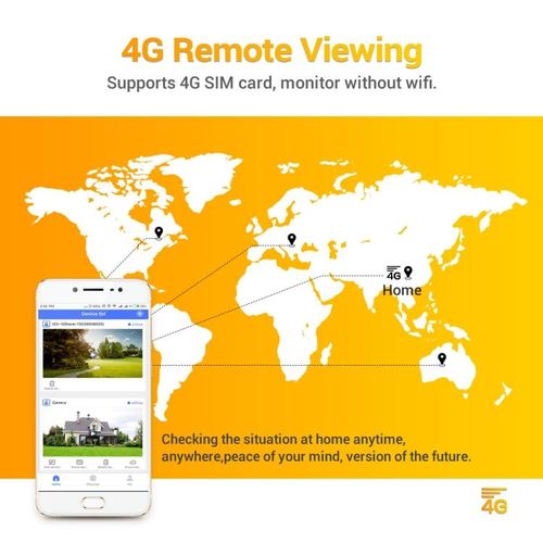 QF450 1080P 4G Solar Powered IP Camera