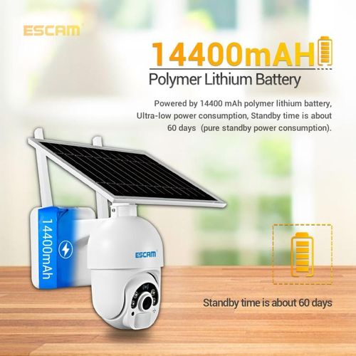 QF450 1080P 4G Solar Powered IP Camera