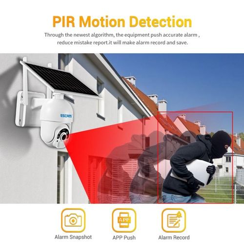 QF450 1080P 4G Solar Powered IP Camera