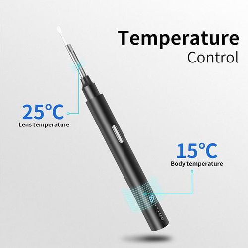 1080p Fhd Wireless Ear Otoscope With 6 Led Lights Ear Wax Removal With Camera 3 Ear Spoon For Smart Phone