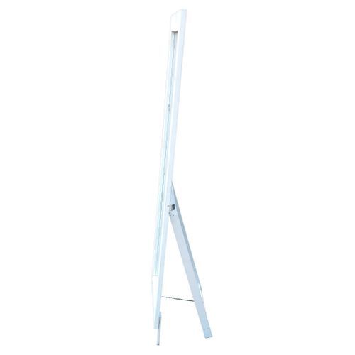 Kellyson Creatives Fixed Standing Mirror - White