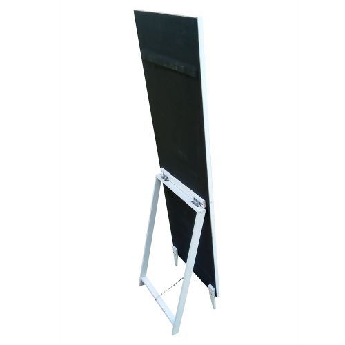 Kellyson Creatives Fixed Standing Mirror - White