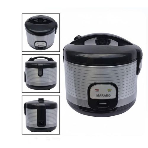 Marado Electric Rice Cooker, 5Litres - White, Color May Vary