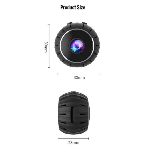 X10 Mini WiFi Camera With Base & USB Snake Tube