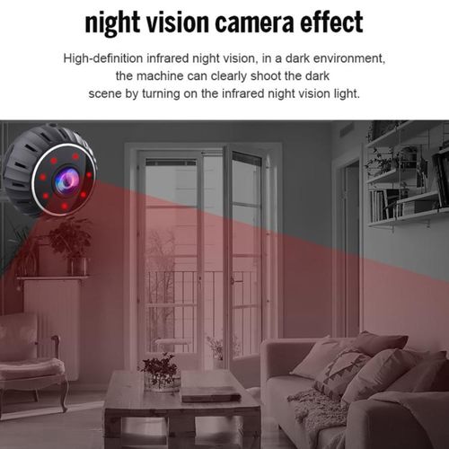 X10 Mini WiFi Camera With Base & USB Snake Tube