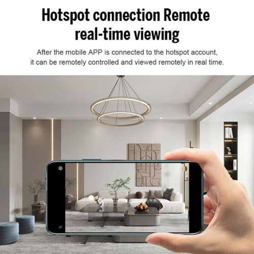 X10 Mini WiFi Camera With Base & USB Snake Tube