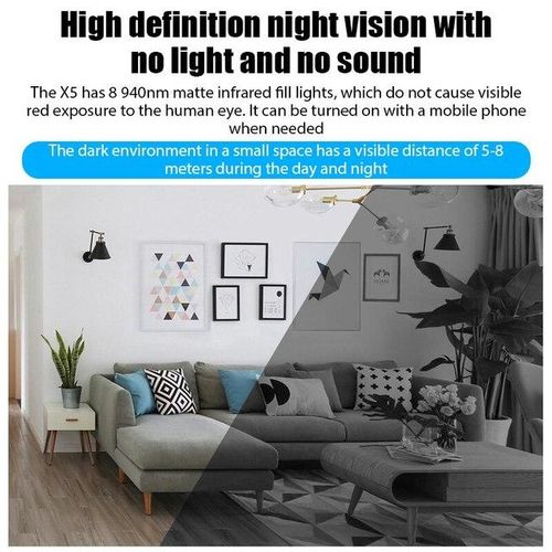 1080p Hd Mini Wifi Camera Baby Indoor Security Surveillance Camera Night Vision Camcorder Ip Cam Audio Video Recorder