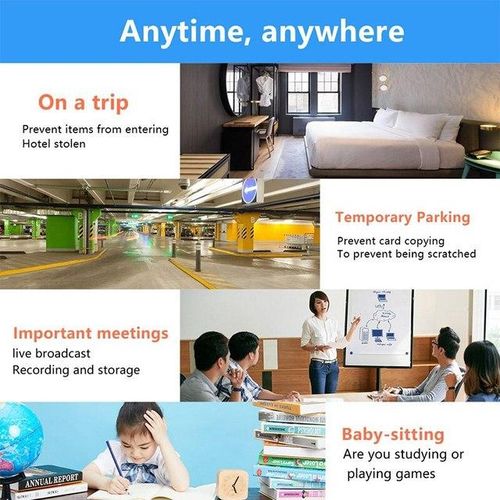 1080p Hd Mini Wifi Camera Baby Indoor Security Surveillance Camera Night Vision Camcorder Ip Cam Audio Video Recorder