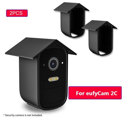 2pcs Silicone Protective For Eufycam Eufy-2c Eufy-2 Eufy-E Anti-Scratch Camera Protective Cover Giving Security Camera