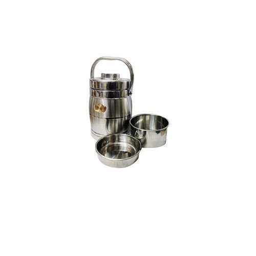 Aulun Stainless Steel Food Flask 2.5 Litres - Silver