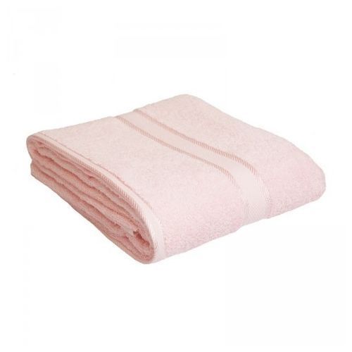 Large Cotton Bath Towel - Peach