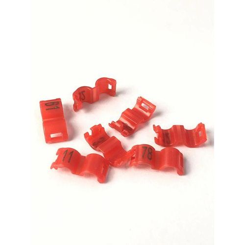 2.7mm 3mm 4mm 4.5mm 5mm 8mm 9mm 10mm 12mm 14mm Pigeon Foot Ring Plastic Bird Rings Dove Identification Ring 1-100